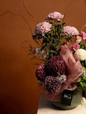 Blush organza signature Arrangement